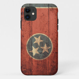 Funda Para iPhone 11 Viejo caso de madera del iPhone 5 de la bandera de