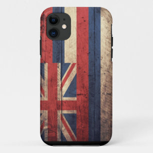 title_seo2 Viejo caso de madera del iPhone 5 de la bandera de