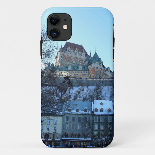 Funda De Case-Mate Para iPhone Viejo Quebec, Quebec, Canadá (Reverso)