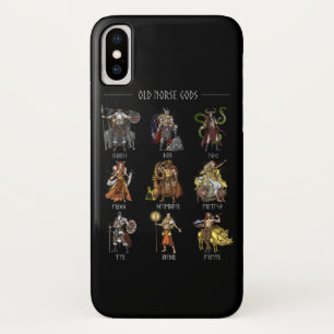 Funda Para iPhone X Viejos dioses nórdicos