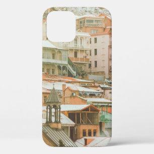 Funda Para iPhone 12 Viejos edificios históricos de Tiflis. Viajes del