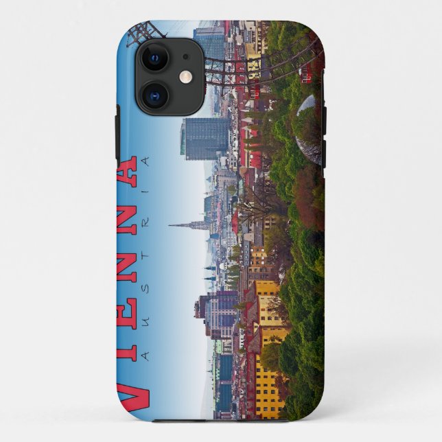 Funda De Case-Mate Para iPhone Viena - El paisaje urbano (Reverso)