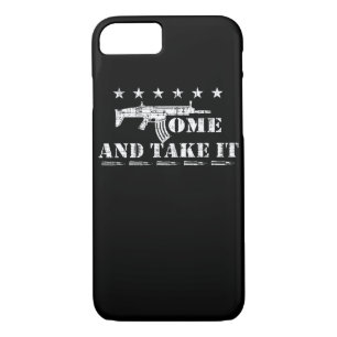 Funda Para iPhone 8/7 Viene tomarle el rifle militar veterano patriótico