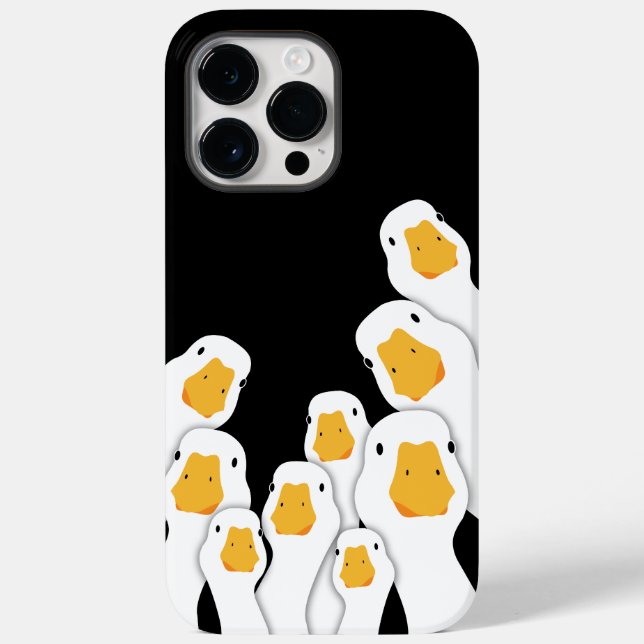 Funda De Case-Mate Para iPhone Vigilancia espeluznante: Monitoreo en Geese desde  (Reverso )