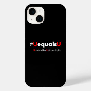 Funda Para iPhone 14 De Case-Mate VIH Indetectable Igual A Intransmisible - Mínimo