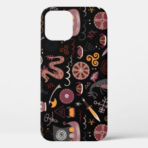 Funda Para iPhone 12 Viking: Diseño gráfico sin inconvenientes.