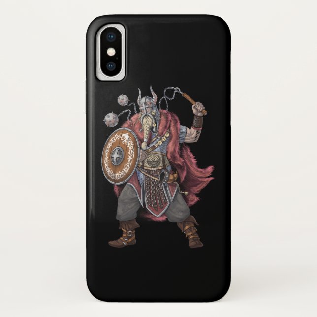 Funda De Case-Mate Para iPhone Viking Warrior (Reverso)
