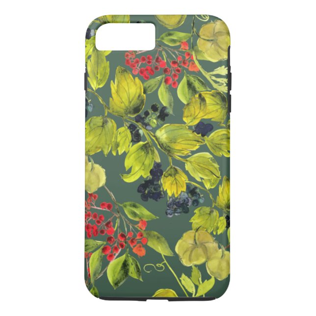 Funda De Case-Mate Para iPhone viñas y bayas (Reverso)