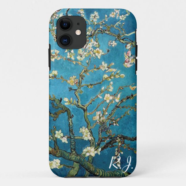 Funda De Case-Mate Para iPhone Vincent van Gogh, Almendro en Flor (Reverso)