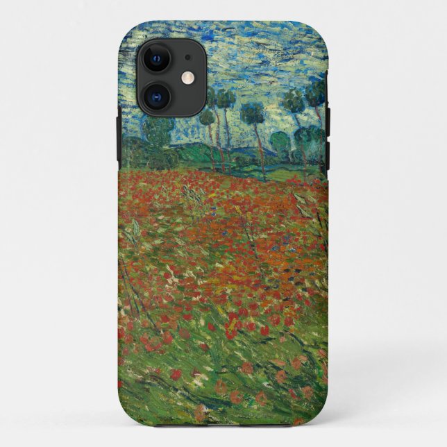 Funda De Case-Mate Para iPhone Vincent van Gogh - Campo de amapolas (Reverso)
