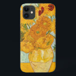 Funda Para iPhone 11 Vincent Van Gogh Doce girasoles en un arte grandio<br><div class="desc">Vincent Van Gogh Doce girasoles en un estuche de teléfono de arte grandioso</div>