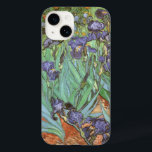 Funda Para iPhone 14 De Case-Mate Vincent van Gogh - Irises<br><div class="desc">Irises (1889) de Van Gogh es una pintura vintage post impresionsionismo de arte fino de naturaleza floral. Un grupo de iris morados con barba y una sola flor blanca de iris que crece en un jardín. Fue una de sus primeras pinturas cuando estuvo en el asilo en Saint-Remy-de-Provence. En 1987...</div>