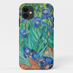 Funda Para iPhone 11 Vincent Van Gogh Irises Floral Vintage Arte Refina