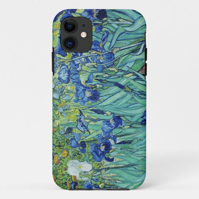 Funda De Case-Mate Para iPhone Vincent van Gogh, Lirios (Reverso)