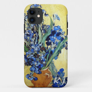 Funda Para iPhone 11 Vincent van Gogh, lirios azules