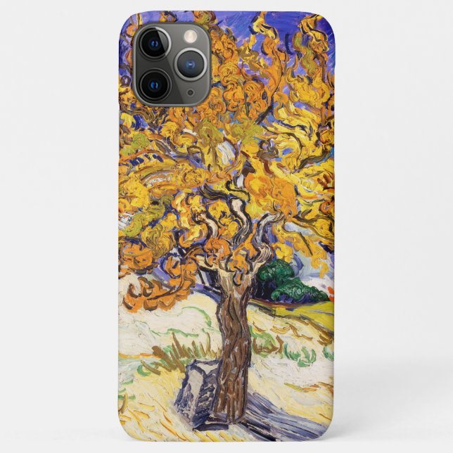 Funda De Case-Mate Para iPhone Vincent Van Gogh Mulberry Tree Bella Artes (Reverso)