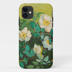 Funda Para iPhone 11 Vincent Van Gogh Rosas Silvestres Arte Fino
