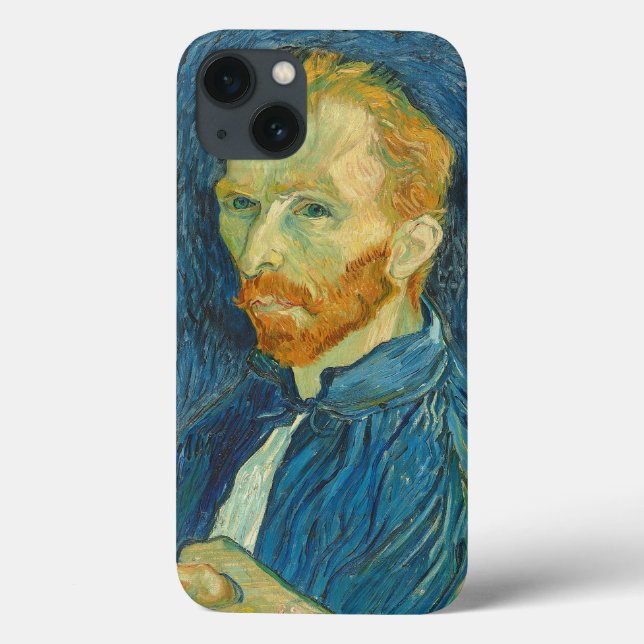Funda De Case-Mate Para iPhone Vincent van Gogh | Self Portrait, 1889 (Reverso)
