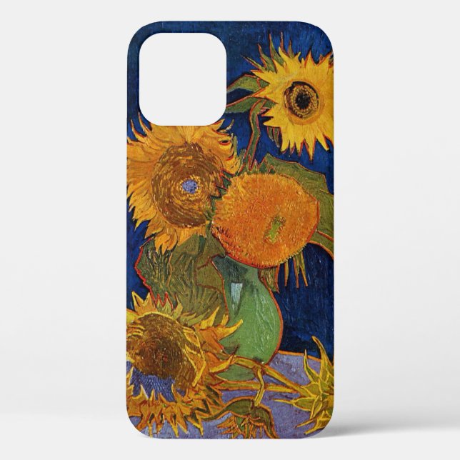 Funda De Case-Mate Para iPhone Vincent van Gogh Six Sunflower GalleryBella Artes  (Reverso )