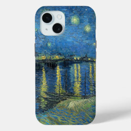 Funda Para iPhone 15 Vincent van Gogh Starry Night Over the Rhone