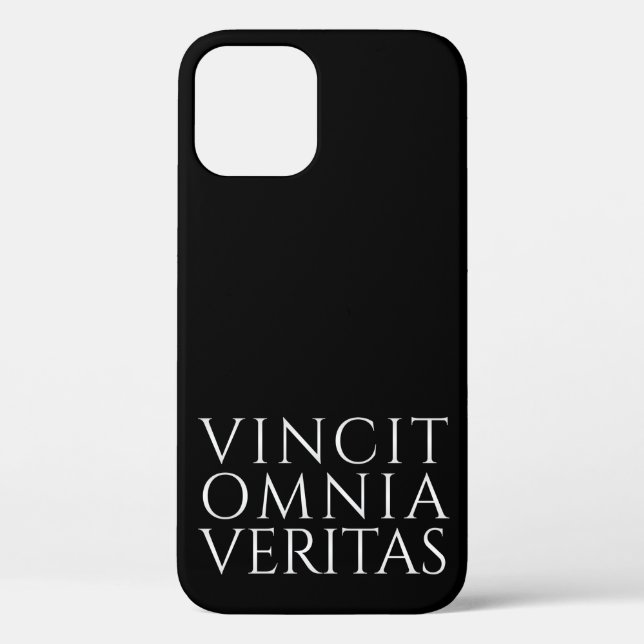 Funda De Case-Mate Para iPhone VINCIT OMNIA VERITAS Funda Case-Mate para iPhone (Reverso )