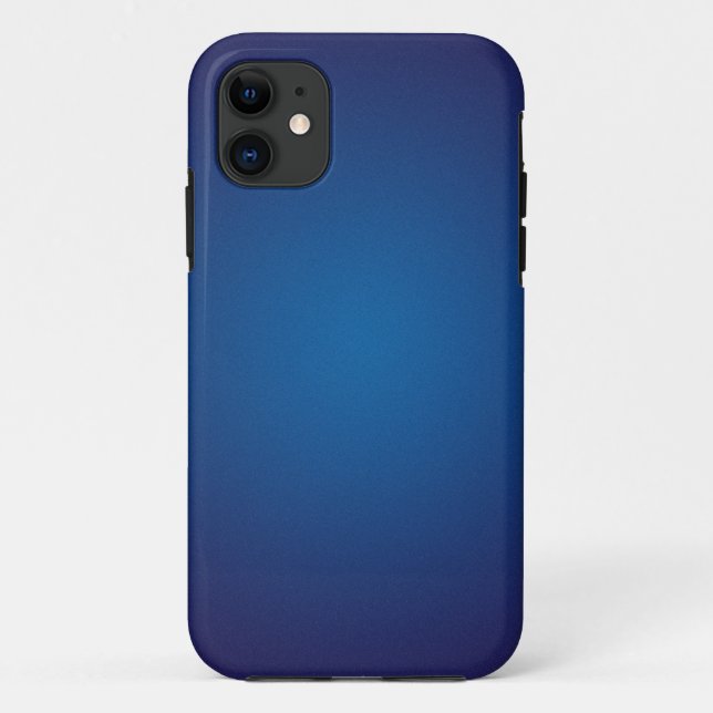 Funda De Case-Mate Para iPhone Viñeta azul profundo y grave de Guay (Reverso)