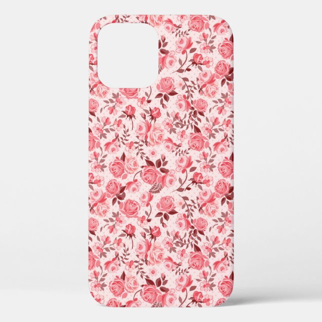Funda De Case-Mate Para iPhone Viñeta de fondo de papel digital (Reverso )