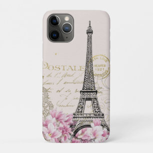 Funda Para iPhone 11 Pro Viñeta Eiffel Torre Paris Postcard