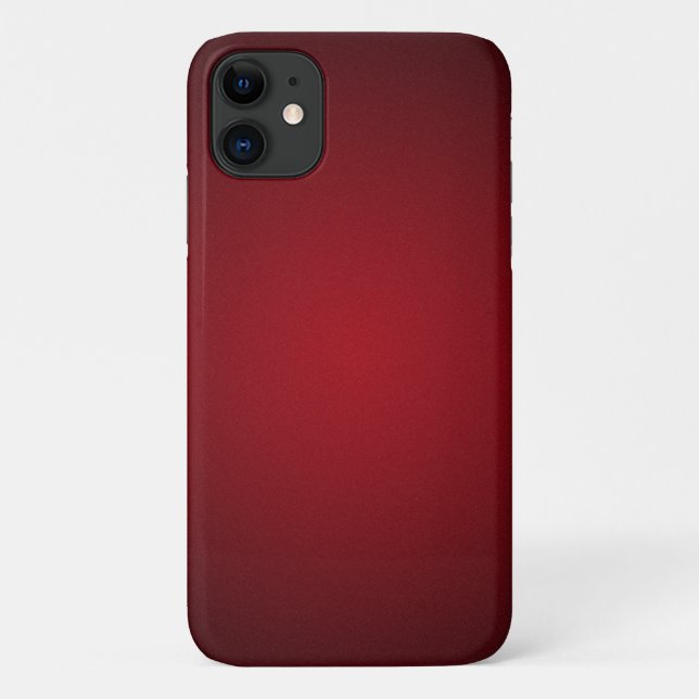 Funda De Case-Mate Para iPhone Viñeta gris rojo-negro de moda (Reverso)