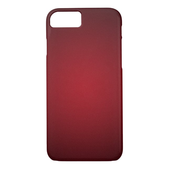 Funda De Case-Mate Para iPhone Viñeta gris rojo-negro de moda (Reverso)