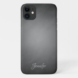 Funda Para iPhone 11 Viñeta personalizada de tablero negro