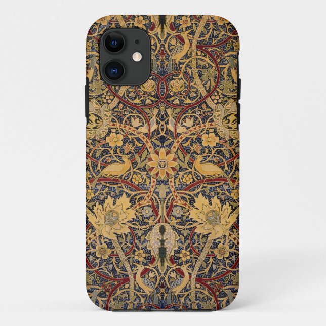 Funda De Case-Mate Para iPhone Viñeta prerapelita William Morris (Reverso)