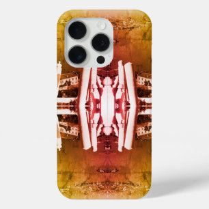 Funda Para iPhone 15 Pro Viñeta Turquía Estambul dorado río