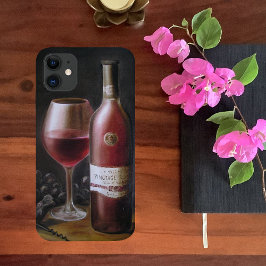 Funda Para iPhone 11 Vino Rojo
