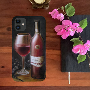 Funda Para iPhone 11 Vino Rojo