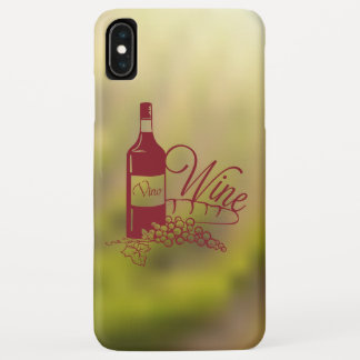 Funda Para iPhone XS Max Vino Wine