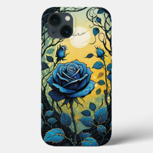 Funda Para iPhone 13 Vinos Rosa azul 2