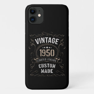 Funda Para iPhone 11 Vintage 1950 Limited Edition Personalizado hecho