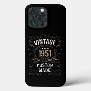 Funda Para iPhone 13 Pro Vintage 1951 Limited Edition Personalizado hecho