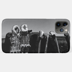 Funda Para iPhone 11 Pro Max Vintage Alaska Fraude eskimo arctic sod igloo