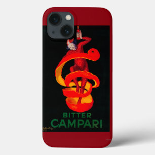Funda Para iPhone 13 Vintage amargo PosterEurope de Campari