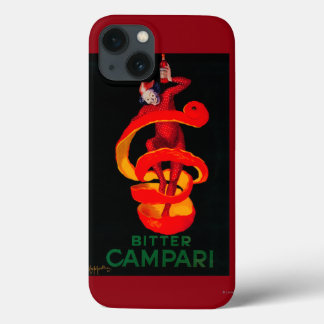 Funda Para iPhone 13 Vintage amargo PosterEurope de Campari