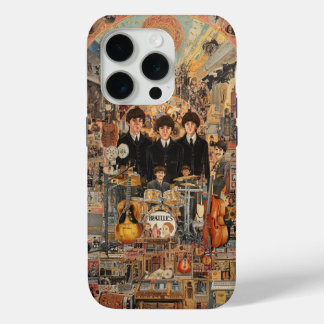Funda Para iPhone 15 Pro Vintage Beatles