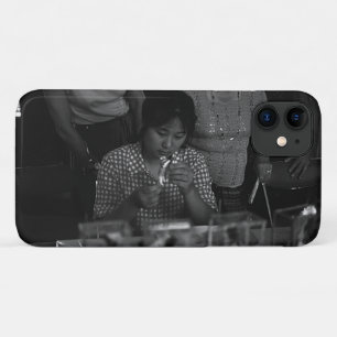Funda Para iPhone 11 Vintage China Guilin muñeca coloreada con pasta de