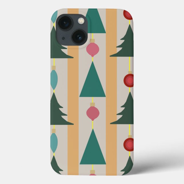 Funda De Case-Mate Para iPhone Vintage Christmas (Reverso)