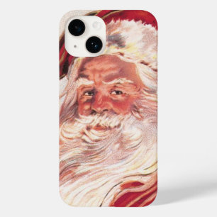 Funda Para iPhone 14 De Case-Mate Vintage Christmas Santa Claus