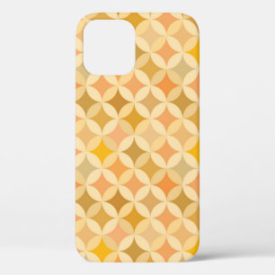 Funda Para iPhone 12 Vintage colorido: patrón abstracto.