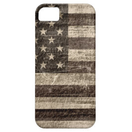 Funda Para iPhone 11 Vintage de bandera estadounidense