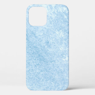Funda Para iPhone 12 Vintage de textura de diseño azul de pared