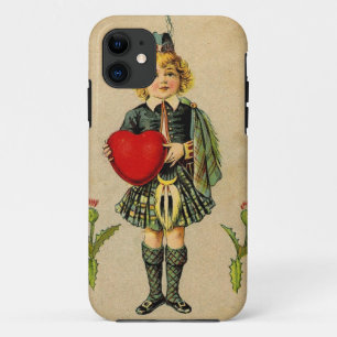 title_seo2 Vintage día de San Valentín Escocia chico y corazó